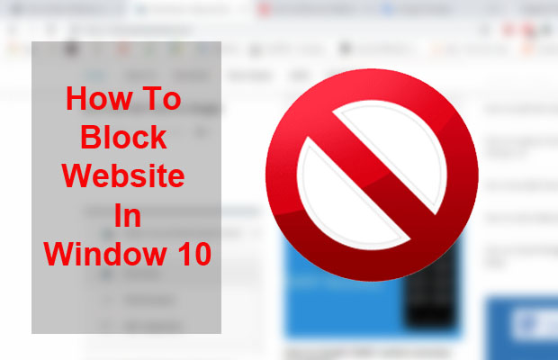 block website in window 10