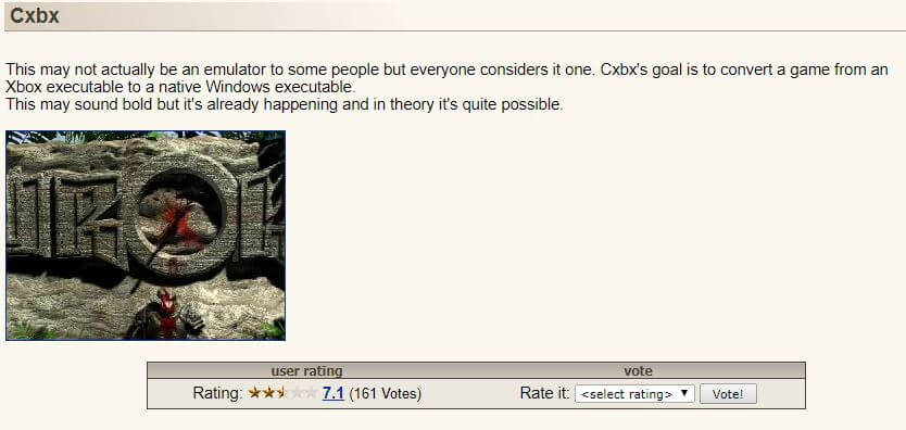 cxbx xbox emulator