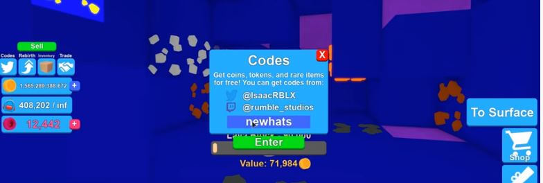 Roblox Mining Simulator Codes: Dig Deep for Riches - 2023 December-Redeem  Code-LDPlayer